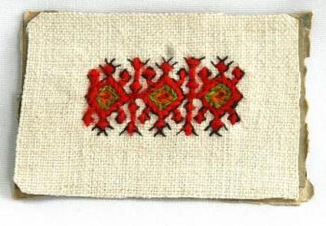 Вышивка (образец)