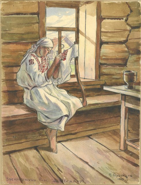 Горбунцов П.Т.
Рисунки художника из альбома зарисовок