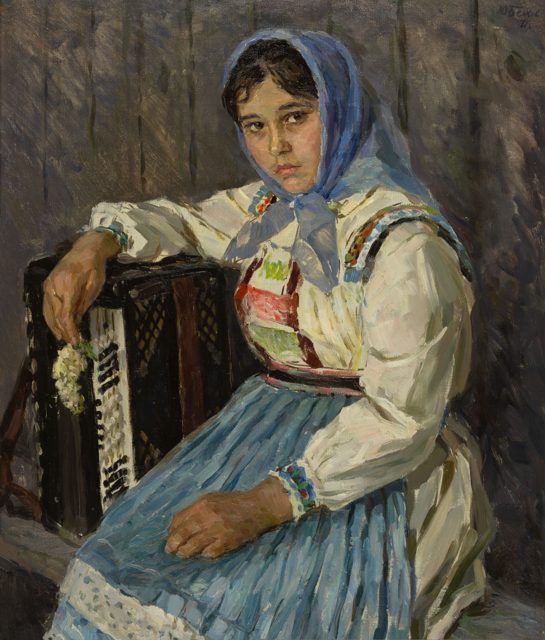 Белков Ю.С.
«Портрет девушки»