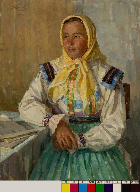 Белков Ю.С.
«Портрет доярки Енусовой»