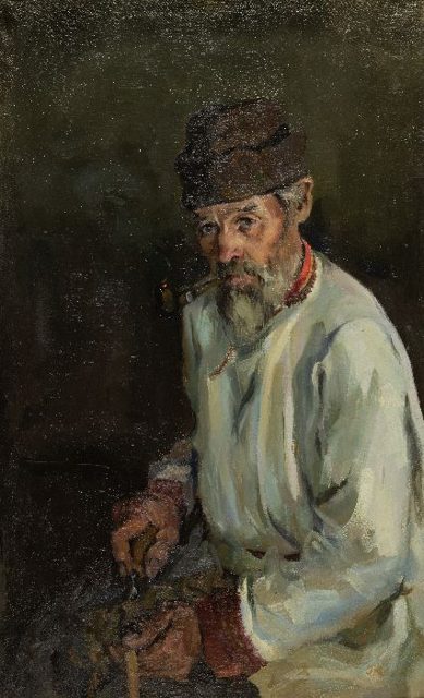 Кулагин П.С.
Портрет колхозника колхоза «Знамя»м Оршанского района Ильи Прохоровича