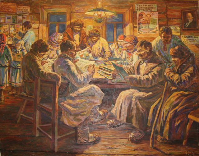 Горбунцов П.Т.
«Изба-читальня»
