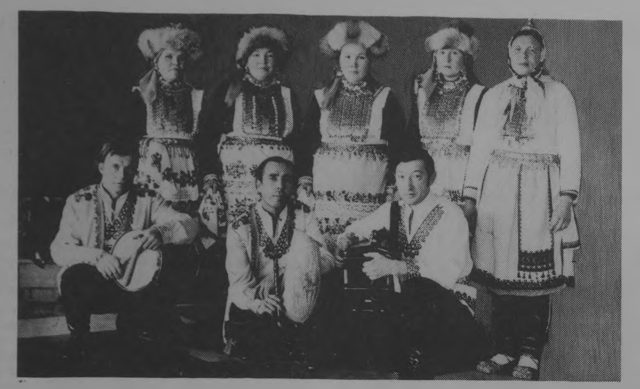 Участники конкурса-смотра «Бабушкин сундук» (1984 г.). Марийская АССР, сернурская группа (Куженерский район). НРФ МарНИ…