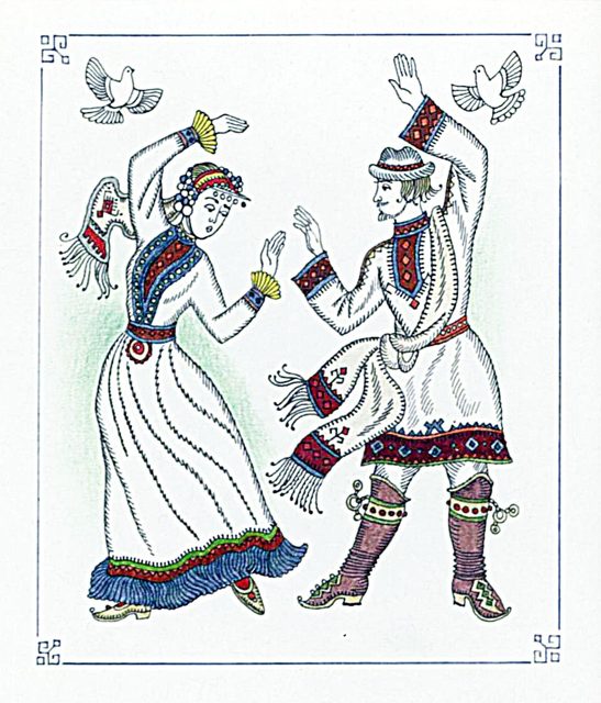 Лаврентьев З.Ф.
Серия графических листов «Сказки лесов»