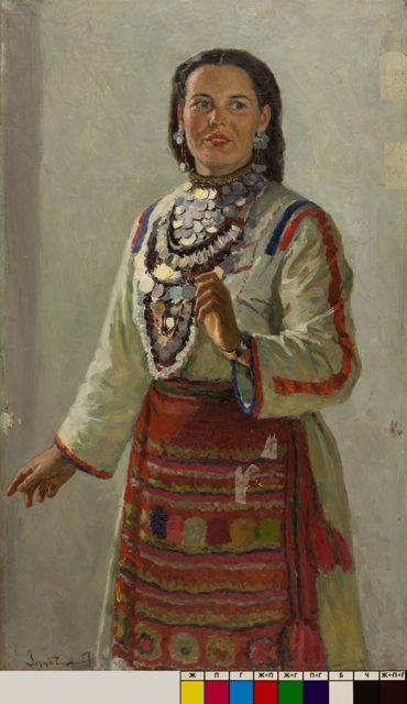 Зарубин А.П.
«Народная артистка МАССР 
Тихонова А.»