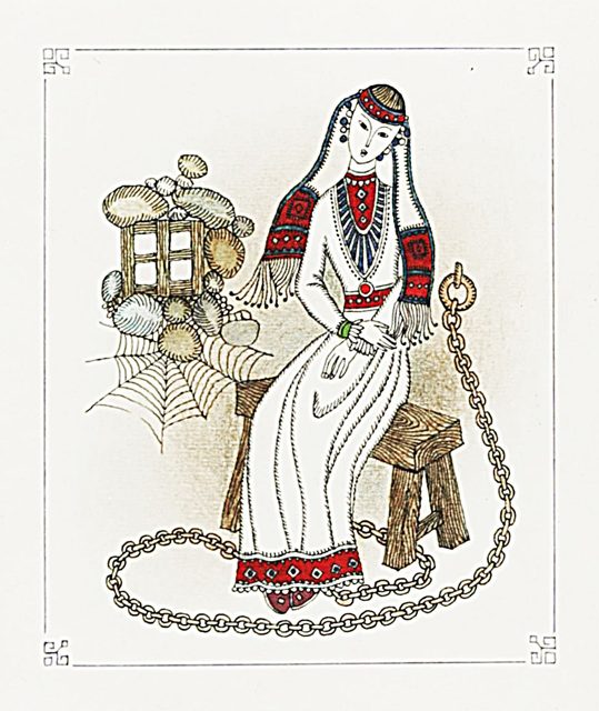 Лаврентьев З.Ф.
Серия графических листов «Сказки лесов»