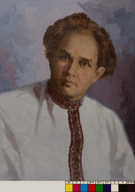 Маринин А.И.
Портрет Тойдемара П.С. Народного артиста МАССР