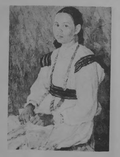 Белков Ю. Портрет Мани Ягодкиной. Х., м.