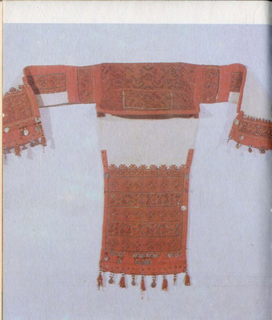 Женский головной убор сорока. Середина XIX в.