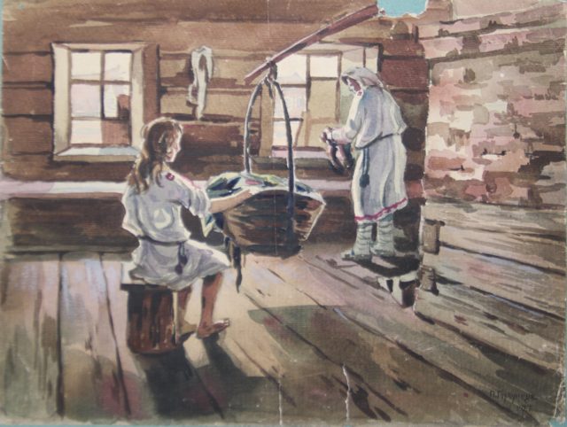 Горбунцов П.Т.
Рисунки художника из альбома зарисовок