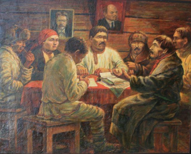 Горбунцов П.Т
Заседание сельского совета».