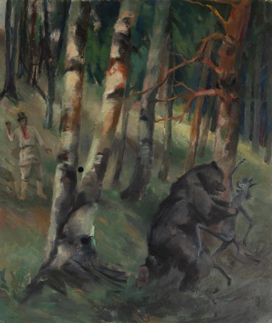 Платунова А.Г.
Иллюстрации к марийской сказке «Мариец и черт»