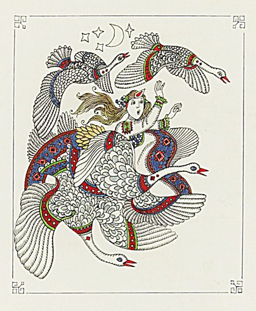 Лаврентьев З.Ф.
Серия графических листов «Сказки лесов»