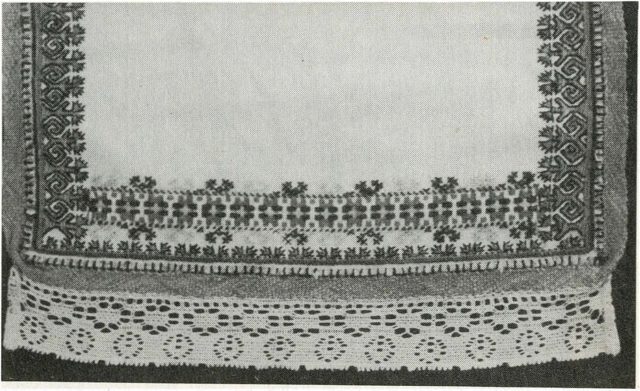 Орнаментация конца шарпана (20-е гг. ХХ в.).